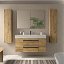 Mueble de baño Born Plus 2 cajones 2 puertas suspendido de Salgar